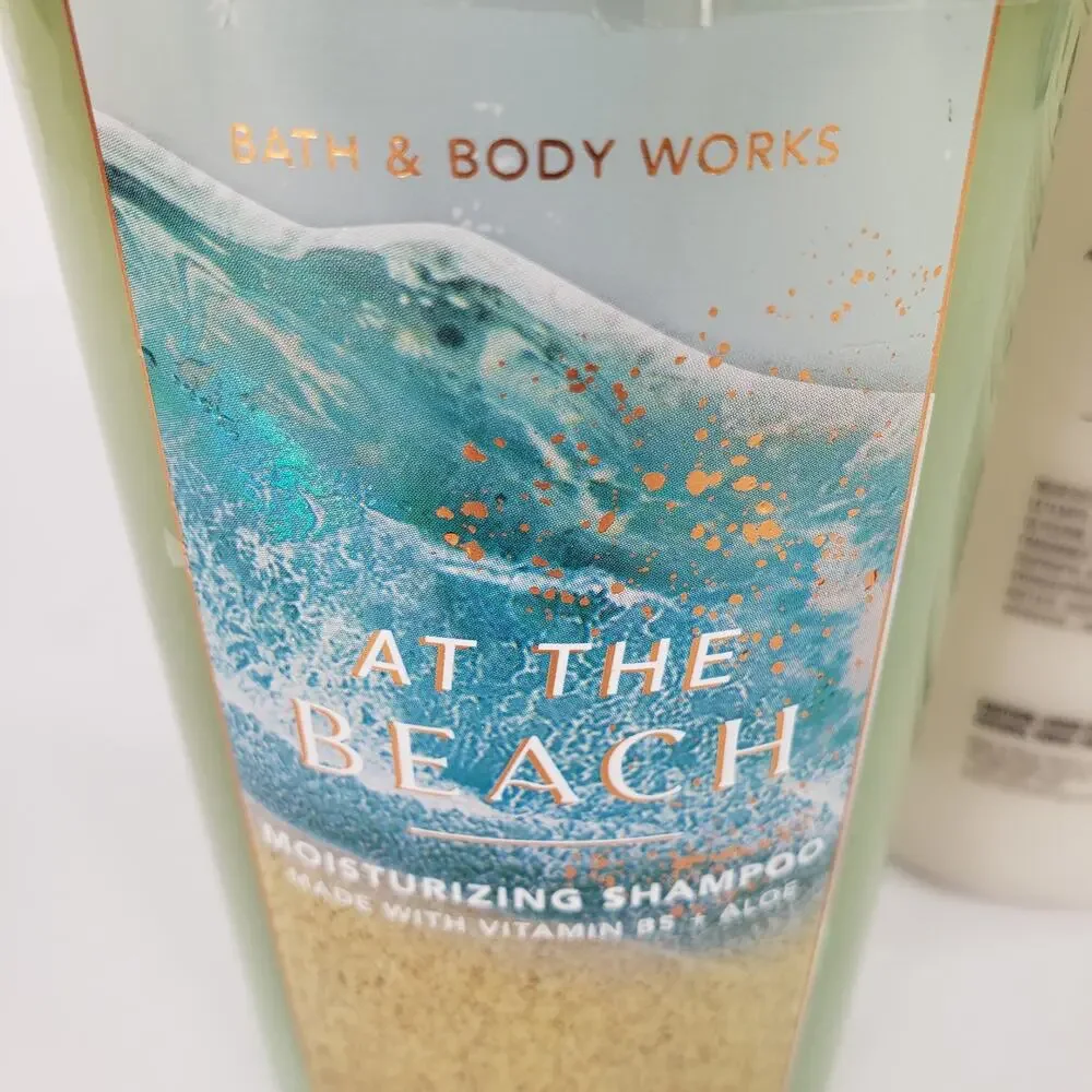 Bath & Body Works AT THE BEACH Shampoo & Conditioner Full Size Set